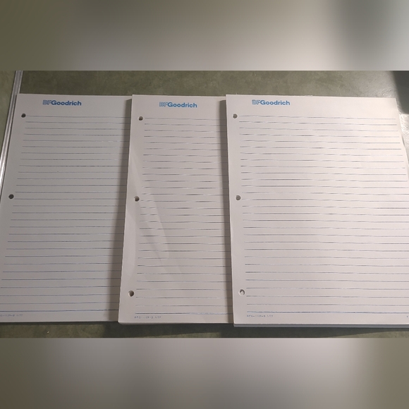 BF Goodrich notebook paper - Picture 2 of 5